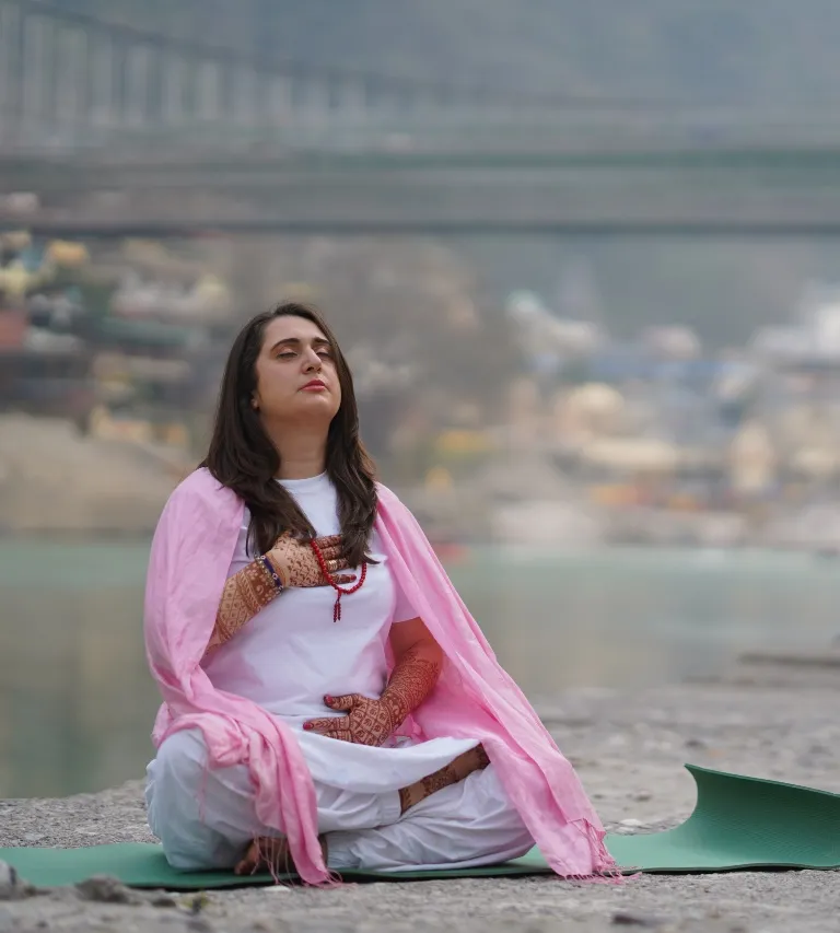 Meditation von Ganga